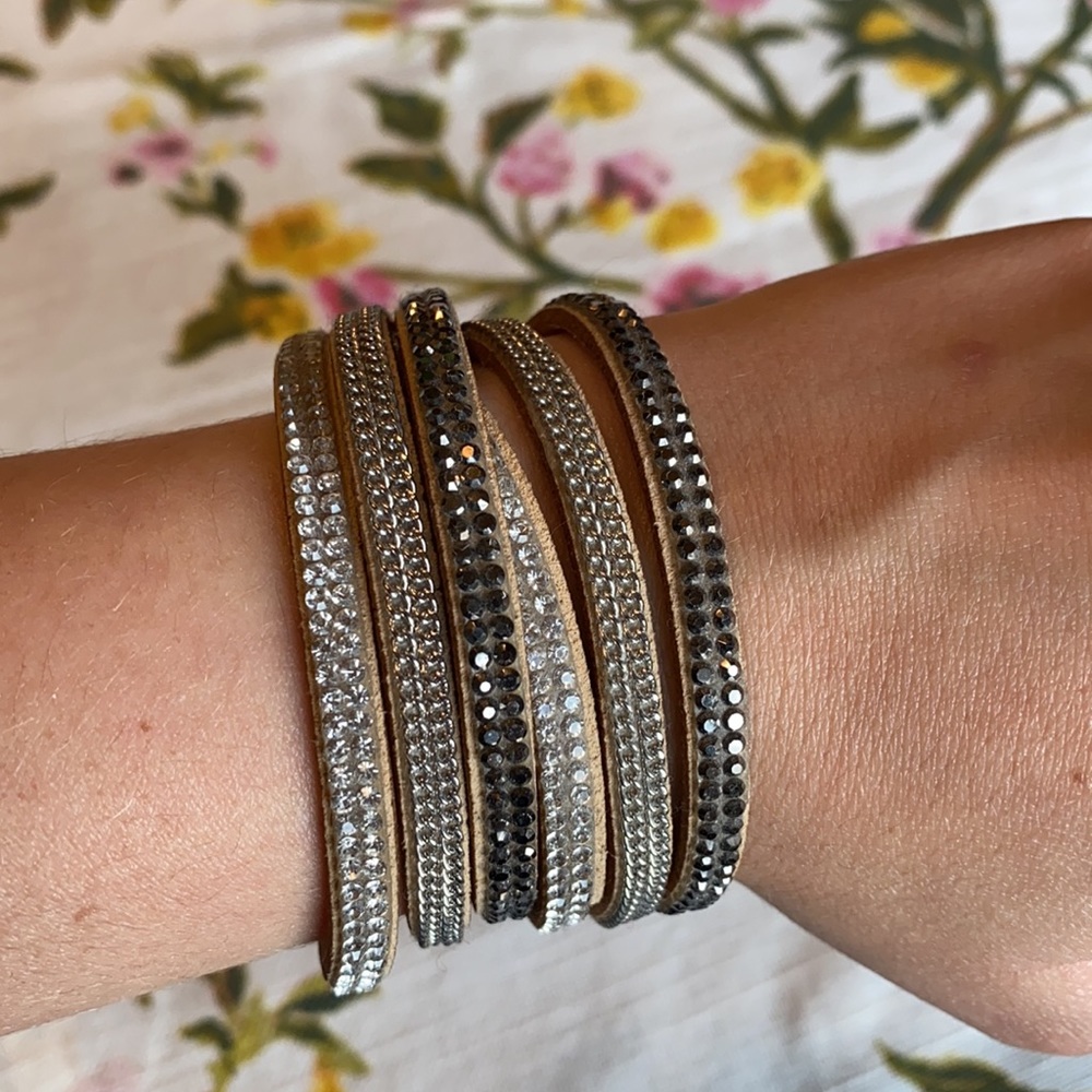 Studded Bracelets Set of 2 - Picture 5 of 5